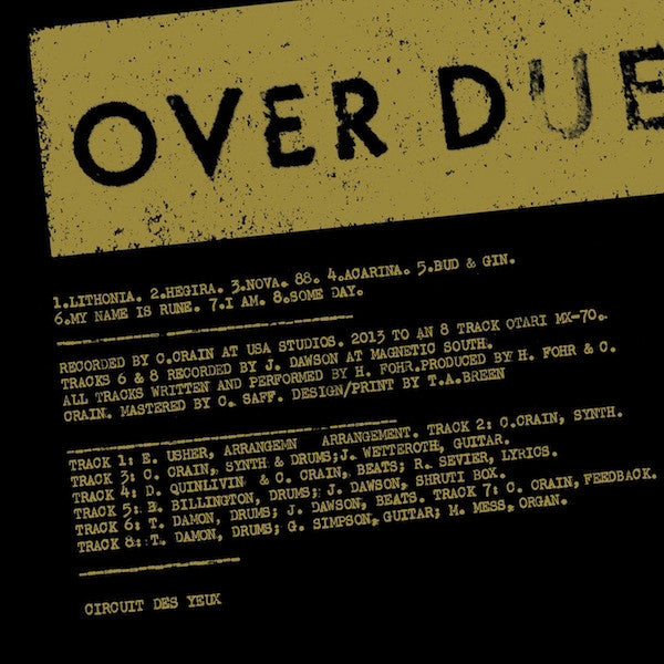 Circuit Des Yeux : Overdue (LP, Album, Gol)