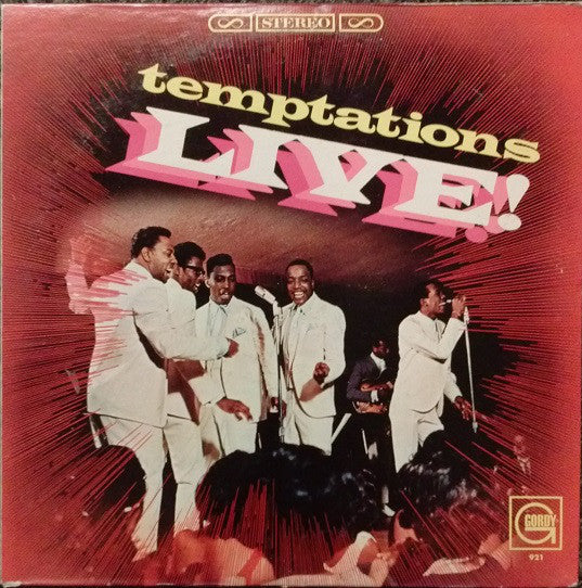 The Temptations : Temptations Live! (LP, Album, RE, Roc)