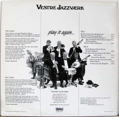 Vestre Jazzværk : Play It Again... (LP)