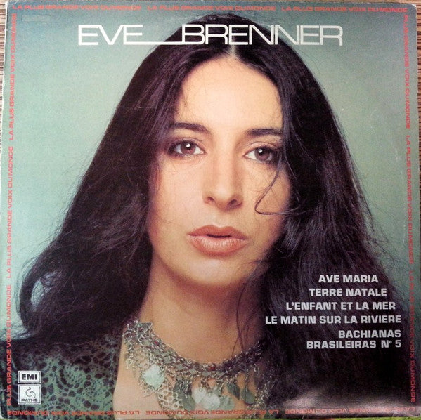 Eve Brenner : La Plus Grande Voix Du Monde (LP)