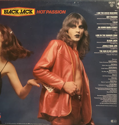 Black Jack (3) : Hot Passion (LP, Album)