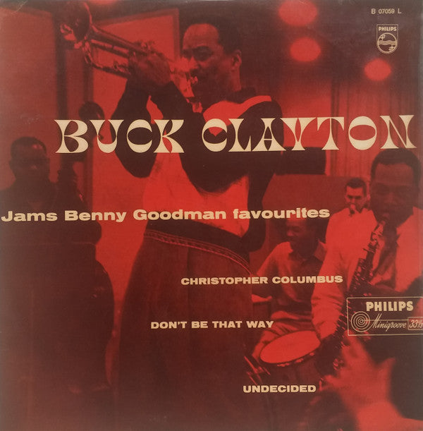 Buck Clayton With His All-Stars : Jams Benny Goodman Favourites (LP)