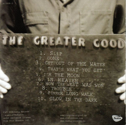 The Greater Good (2) : The Greater Good (CD, Album)