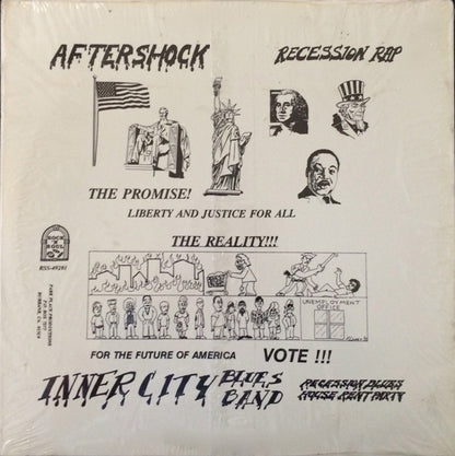 Aftershock (9) / The Inner City Blues Band : Recession Rap / Recession Blues (12")