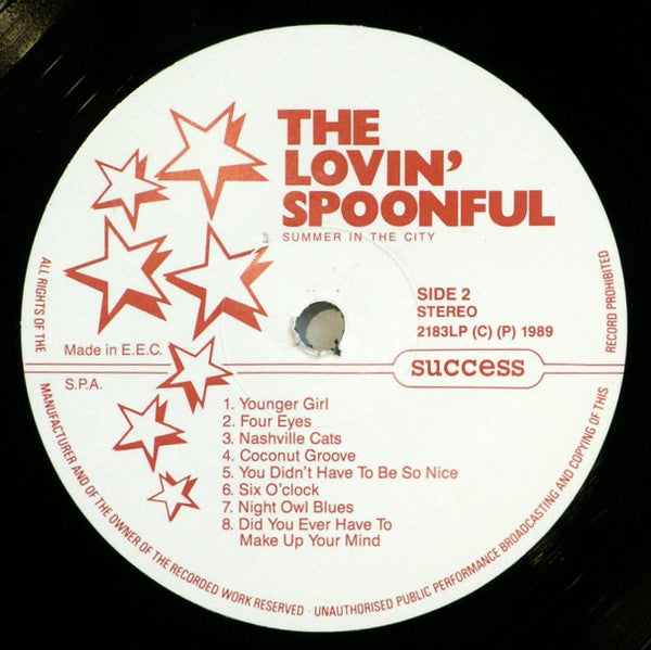 The Lovin' Spoonful : Summer In The City (LP, Comp)