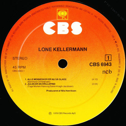 Lone Kellermann : Lone Kellermann (12")