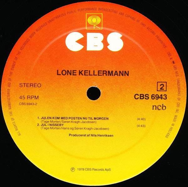 Lone Kellermann : Lone Kellermann (12")