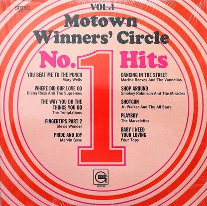 Various : Motown Winners' Circle No. 1 Hits Vol. 1 (LP, Comp)