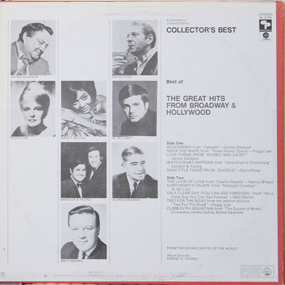 Various : Best Of The Great Hits From Broadway & Hollywood (LP, Comp)