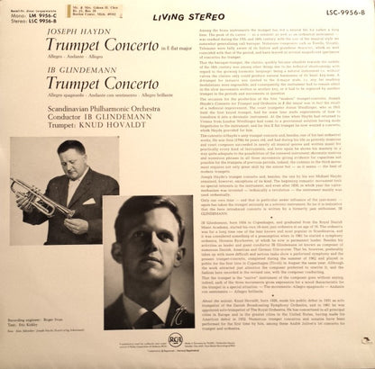 Joseph Haydn And Ib Glindemann : Trumpet Concerto (LP, Album)