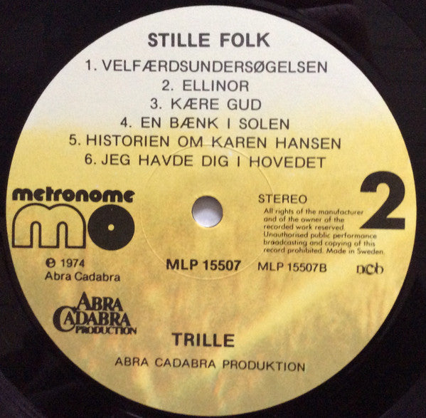 Trille : Stille Folk (LP, Album)