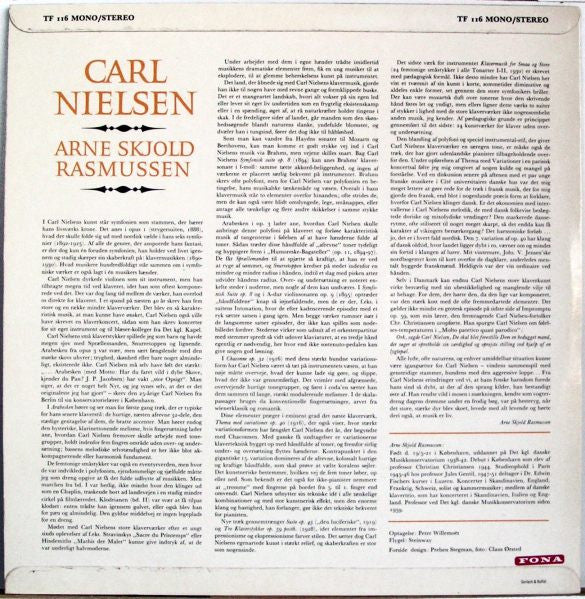 Arne Skjold Rasmussen : Carl Nielsen, Klaverværker, Vol. 2 (LP)