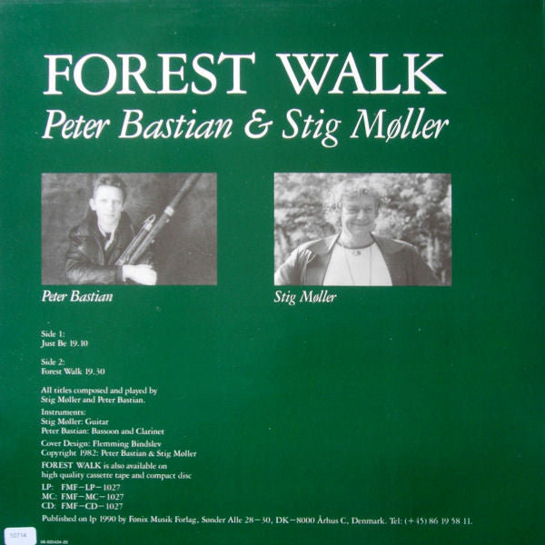 Peter Bastian (2) & Stig Møller : Forest Walk (LP, Album)