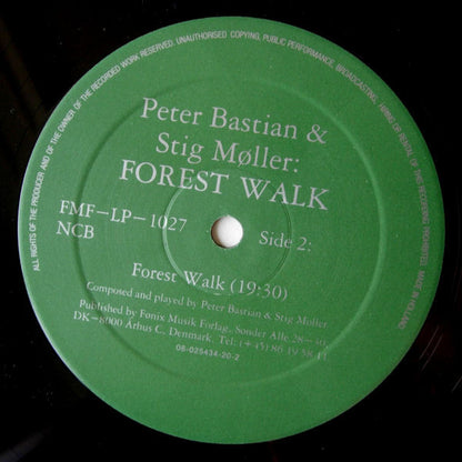 Peter Bastian (2) & Stig Møller : Forest Walk (LP, Album)