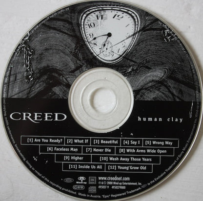 Creed (3) : Human Clay (CD, Album, RE)