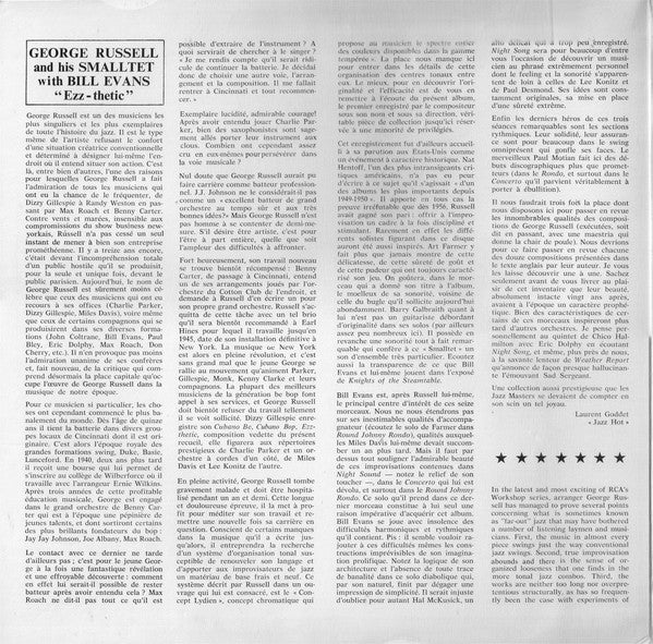 George Russell : Ezz-thetic (LP, Album, RE, Gat)