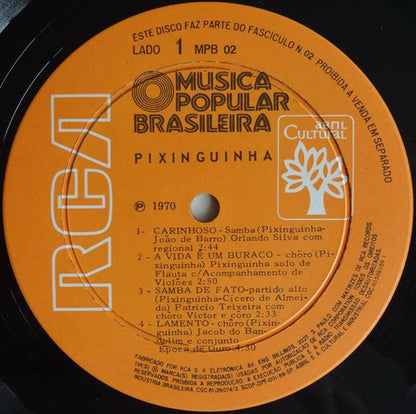 Various : História Da Música Popular Brasileira - Pixinguinha (10", Comp, Gat)