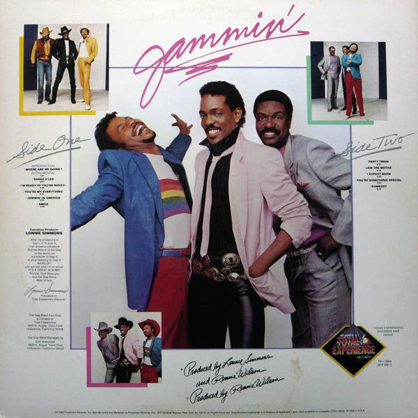 The Gap Band : Gap Band V - Jammin' (LP, Album, 26 )