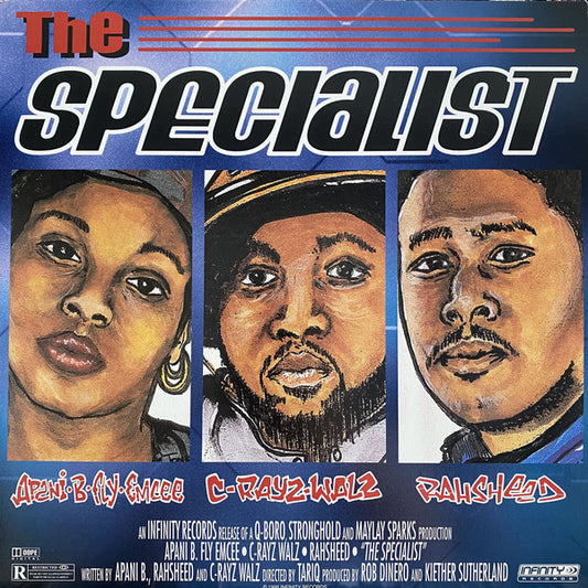 Apani B. Fly, C-Rayz Walz & Rahsheed : The Specialist / Perspective (12")