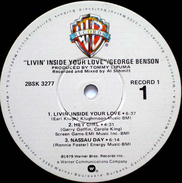 George Benson : Livin' Inside Your Love (2xLP, Album, Los)