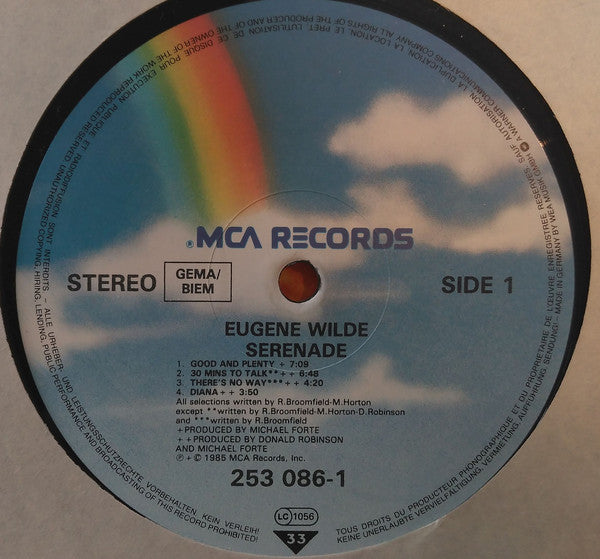 Eugene Wilde : Serenade (LP, Album)