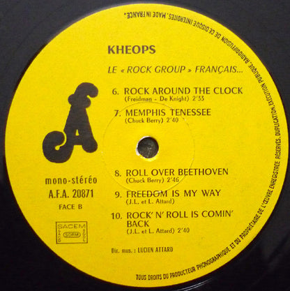 Kheops (5) : Le "Rock Group" Français... (LP, Album)