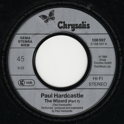 Paul Hardcastle : The Wizard (The Theme From Top Of The Pops) (7", Single)