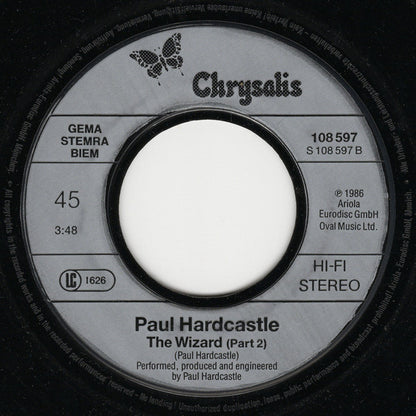 Paul Hardcastle : The Wizard (The Theme From Top Of The Pops) (7", Single)