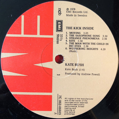 Kate Bush : The Kick Inside (LP, Album, Glo)