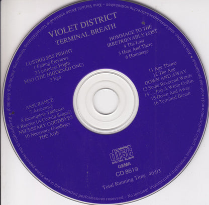 Violet District : Terminal Breath (CD, Album)