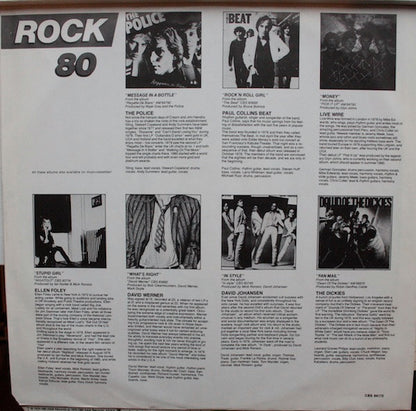 Various : Rock 80 (LP, Comp)