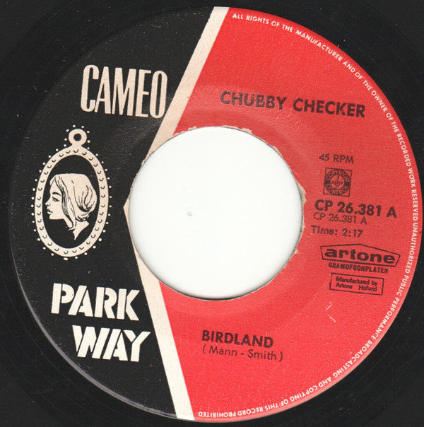 Chubby Checker : Birdland / Black Cloud (7")