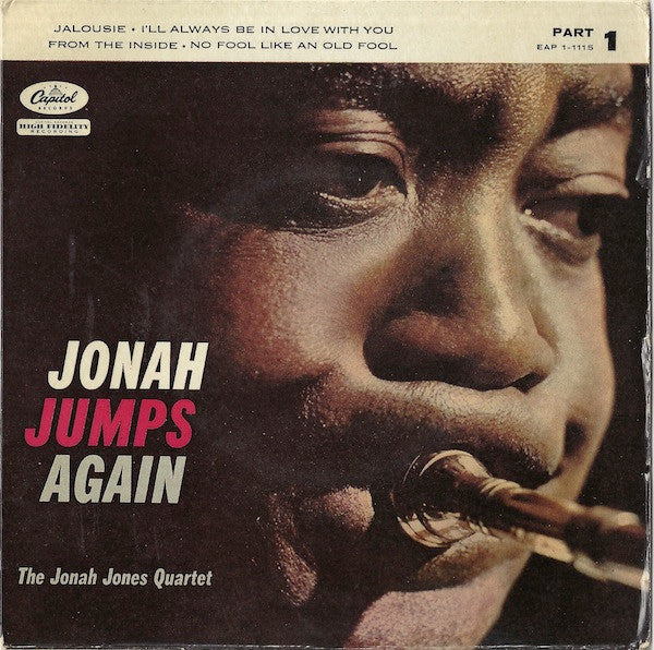 The Jonah Jones Quartet : Jonah Jumps Again (7", EP)