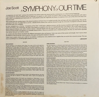 Joe Scott (22) : A Symphony Of Our Time (LP, Album)