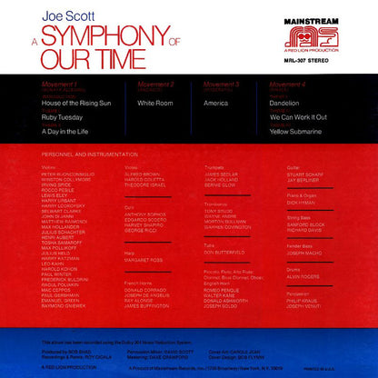 Joe Scott (22) : A Symphony Of Our Time (LP, Album)