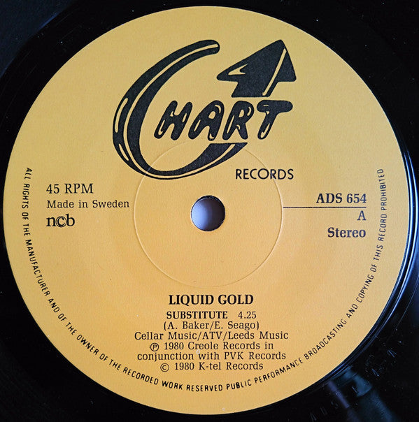 Liquid Gold : Substitute (7", Single)