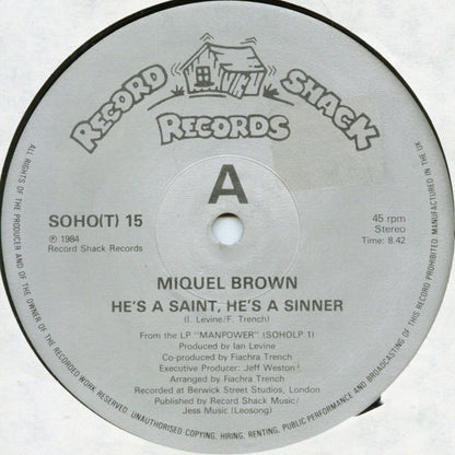 Miquel Brown : He's A Saint, He's A Sinner (12")