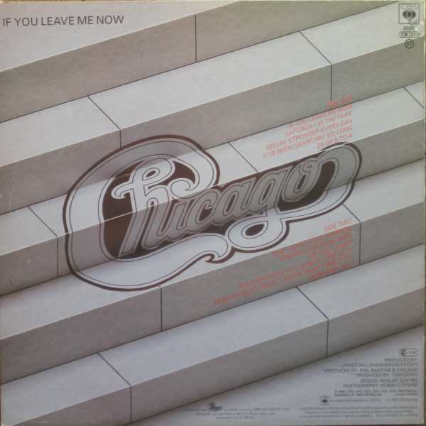 Chicago (2) : If You Leave Me Now (LP, Comp, RE)