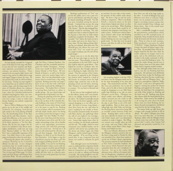 Jimmy Rushing : Mr. Five By Five (2xLP, Album, Comp, RE, Gat)