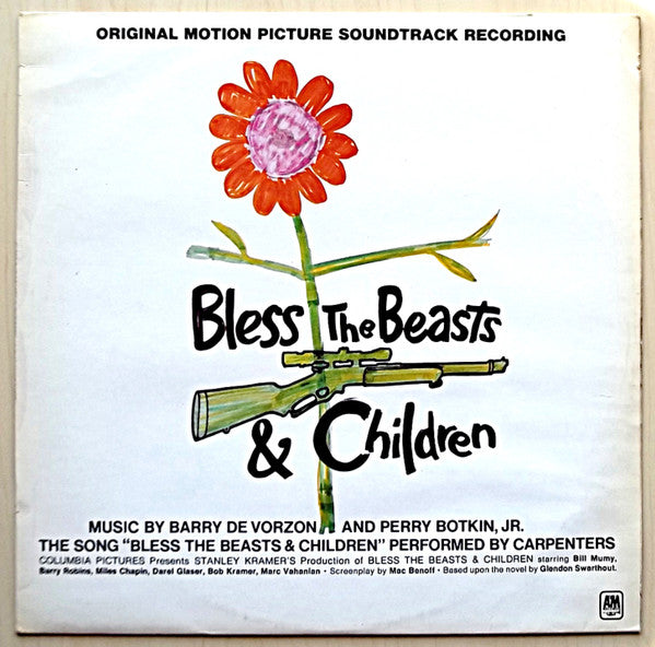 Barry De Vorzon And Perry Botkin Jr. : Bless The Beasts & Children (Original Motion Picture Soundtrack Recording) (LP, Album)