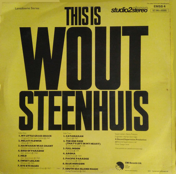 Wout Steenhuis : This Is Wout Steenhuis (LP, Comp)