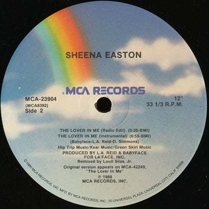 Sheena Easton : The Lover In Me (12")