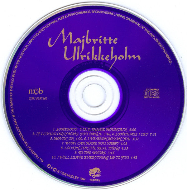 Majbritte Ulrikkeholm : Majbritte Ulrikkeholm (CD, Album)