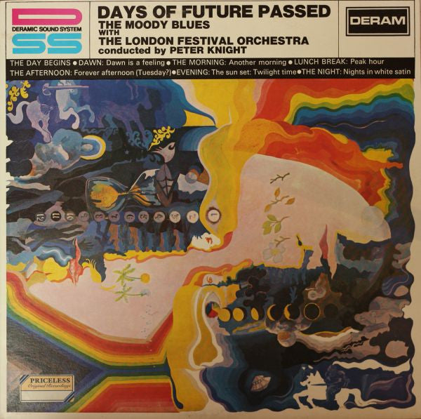 The Moody Blues : Days Of Future Passed (LP, Album, RE)