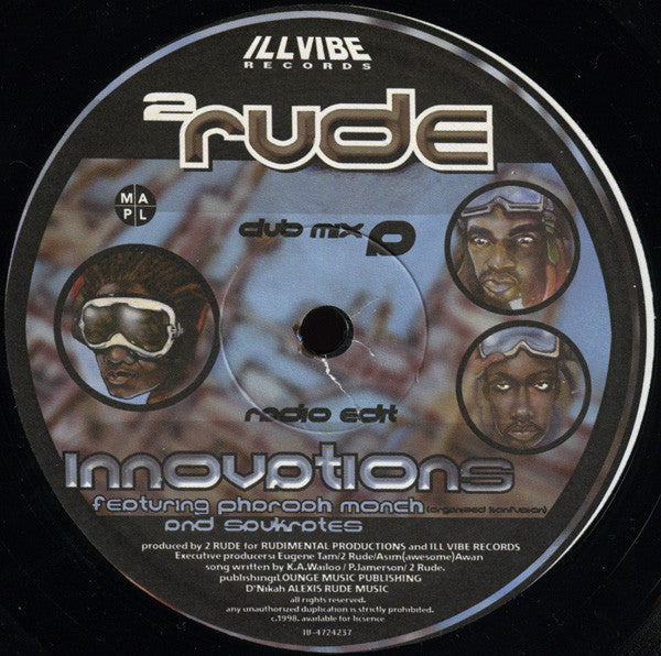 2 Rude : Innovations (12")