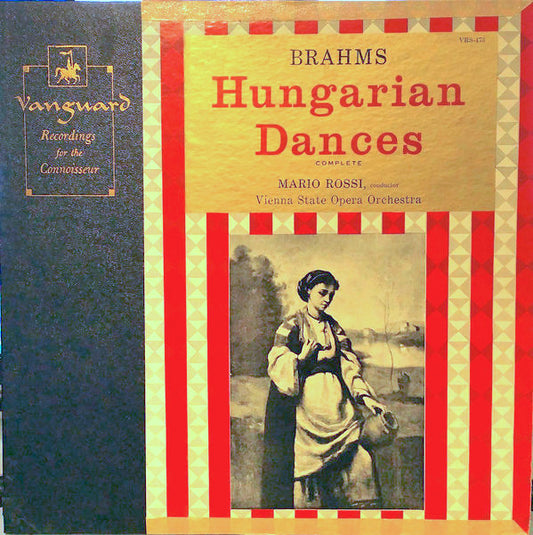 Johannes Brahms, Mario Rossi (2), Orchester Der Wiener Staatsoper : Hungarian Dances Complete (LP)