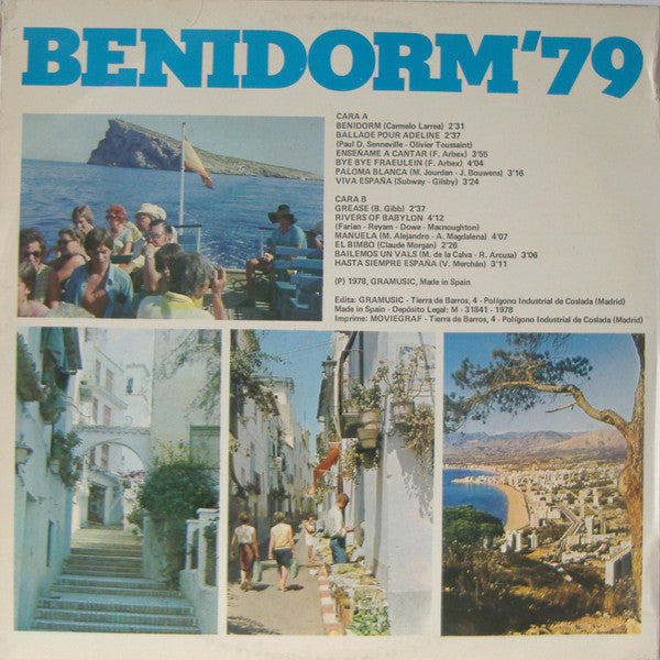 Unknown Artist : Benidorm '79 (LP, Album)