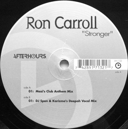 Ron Carroll : Stronger (12")