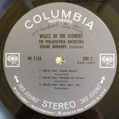 Eugene Ormandy / The Philadelphia Orchestra : Waltz Of The Flowers (LP, Comp)