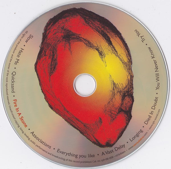 Rasmus Helner : Fire In A Stone (CD, Album)